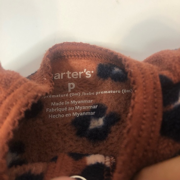 Carters Baby One Pieces 2 Pack (1 Preemie, 1 3m) - Picture 5 of 5